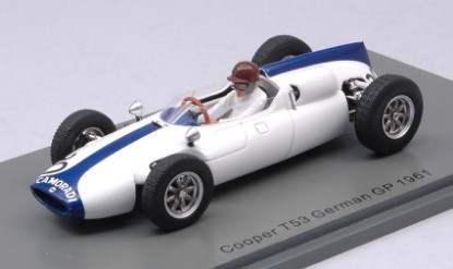 Immagine di COOPER T53 IAN BURGESS 1961 N.30 GERMAN GP 1:43