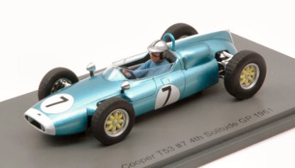 Immagine di COOPER T53 BRUCE MC LAREN 1961 N.7 4th SOLITUDE GP 1:43