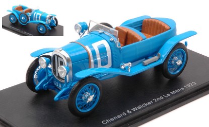 Immagine di CHENARD & WALKER N.10 2nd LM 1923 R.BACHMANN-C.DAUVERGNE 1:43