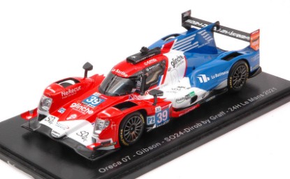 Immagine di ORECA 07 GIBSON N.39 LM 2021 CAPILLAIRE-A.ROBIN-M.ROBIN 1:43