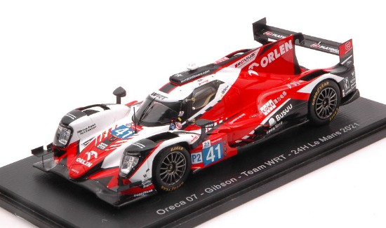 Immagine di ORECA 07 GIBSON N.41 LM 2021 KUBICA-DELETRAZ-YE 1:43