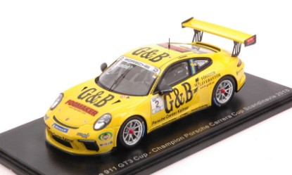 Immagine di PORSCHE 911 GT3 CUP N.2 CARRERA CUP SCANDINAVIA 2018 L.SUNDAHL 1:43