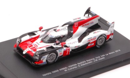 Immagine di TOYOTA TS050 N.7 2nd LM 2018 M.CONWAY-K.KOBAYASHI-J.M.LOPEZ 1:87