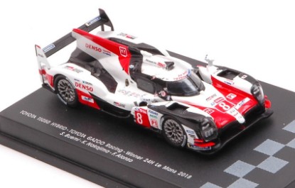Immagine di TOYOTA TS050 N.8 WINNER LM 2018 S.BUEMI-K.NAKAJIMA-F.ALONSO 1:87