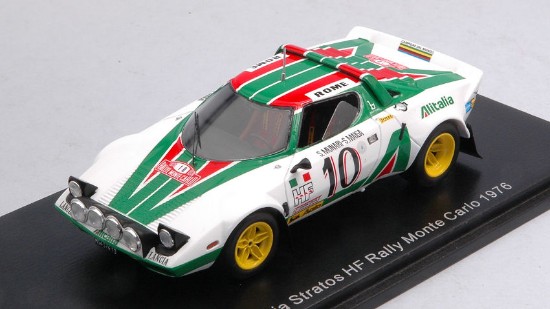 Immagine di LANCIA STRATOS HF N.10 MONTE CARLO 1976 S.MUNARI-S.MAIGA 1:43