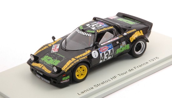 Immagine di LANCIA STRATOS HF N.434 TOUR DE FRANCE 1976 BRUNO SABY-F.CONCONI 1:43