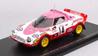 Immagine di LANCIA STRATOS HF N.14 WINNER C.DES DAMES M.CARLO 1977 GALLI-DACREMONT