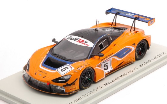 Immagine di MC LAREN 720S GT3 N.5 8th GULF 12 H 2018 BARNICOAT-PARENTE-GISB.1:43