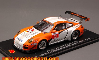 Immagine di PORSCHE 997 GT3 R HYBRID N.92 6th 1000 km ZHUHAI 2010 WINNER LMGTH CLASS