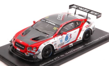 Immagine di BENTLEY CONTINENTAL GT3 N.18 THAILAND S.SERIES 2018 VUTTHIKORN-KANTAD.