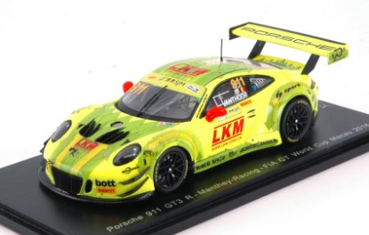 Immagine di PORSCHE 911 GT3 R N.911 FIA GT WORLD CUP MACAU 2018 L.VANTHOOR 1:43