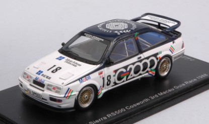 Immagine di FORD SIERRA RS500 COSWORTH N.18 3rd MACAU GUIA RACE 1988 A.ROUSE 1:43