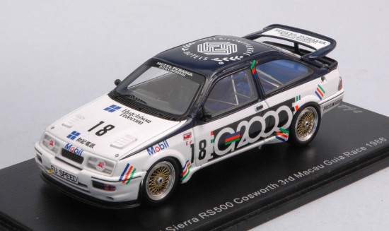 Immagine di FORD SIERRA RS500 COSWORTH N.18 3rd MACAU GUIA RACE 1988 A.ROUSE 1:43