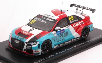 Immagine di AUDI RS 3 LMS N.69 WINNER RACE 1 WTCR MACAU G.RACE 2018 J-C.VERNAY 1:43