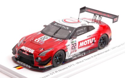 Immagine di NISSAN GTR N.22 24 H SPA 2017 PARRY-MOORE-SIMMONS 1:43