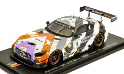 Immagine di MERCEDES GT3 N.4 5th 24 H SPA 2018 Y.BUURMAN-L.STOLZ-M.ENGEL 1:43
