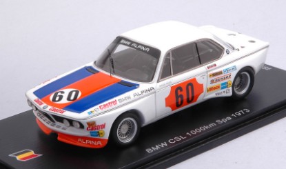 Immagine di BMW CSL N.60 1000 KM SPA 1973 N.LAUDA-H.STUCK 1:43