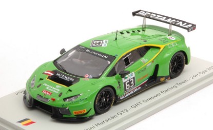 Immagine di LAMBORGHINI HURACAN GT3 N.63 24 H SPA 2016 ALESSI-POHLER-FJORD.AND.1:43