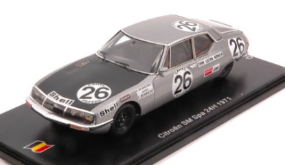 Immagine di CITROEN SM N.26 24 H SPA 1971 R.DE JAMBINNE-BAGRIT 1:43