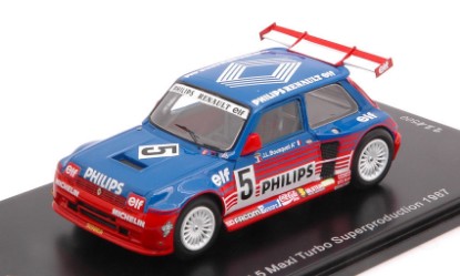 Immagine di RENAULT 5 MAXI TURBO SUPERPRODUCTION N.5 1987 JEAN LOUIS BOUSQUET 1:43