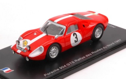 Immagine di PORSCHE 904 GTS N.3 RALLYE DES ROUTES DU NORD 1966 ROQUES-DUMOUSS.1:43
