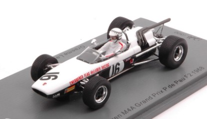Immagine di MC LAREN M4A N.16 GP DE PAU F2 1968 GRAEME LAWRENCE 1:43