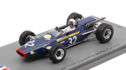 Immagine di LOLA T100 N.32 GP DE PAU 1968 JORGE DE BAGRATION 1:43