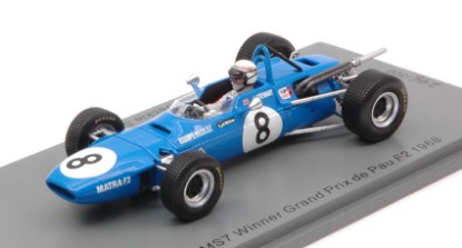 Immagine di MATRA MS7 JACKIE STEWART 1968 N.8 WINNER GP DE PAU F2 1:43