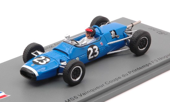 Immagine di MATRA MS5 N.23 WINNER COUPE DU PRINTEMPS F3 NOGARO 1967 ROBY WEBER 1:43