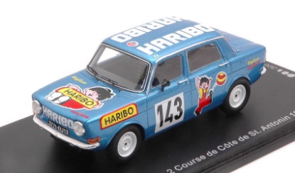 Immagine di SIMCA RALLYE 2 N.28 COURSE DE COTE ST.ANTONIN 1975 H.VUILLERMOZ 1:43