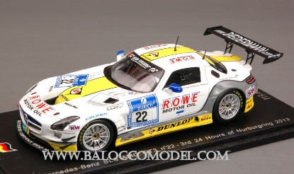 Immagine di MERCEDES SLS AMG GT3 N.22 3rd NURBURGRING 2013 1:43