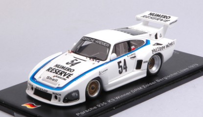 Immagine di PORSCHE 935 K3 N.54 WINNER ADAC ZOLDER 1979 KLAUS LUDWIG 1:43