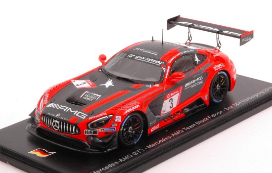 Immagine di MERCEDES GT3 N.3 2nd 24 H NURBURGRING 2019 BUHK-HAUPT-JAGER-STOLZ 1:43