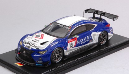 Immagine di LEXUS RC F N.19 24 H NURBURGR.2019 FAMB.-YOSHIM.-SEEFR.-TISCH.1:43