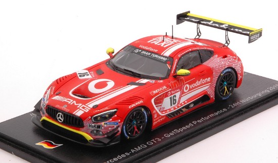 Immagine di MERCEDES GT3 N.16 24 H NURB.2019 V.D.ZANDE-VAUTIER-HEYER-SEYFF.1:43