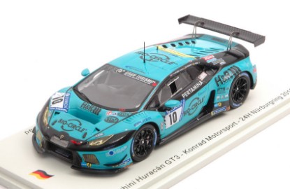 Immagine di LAMBORGHINI HURACAN GT3 N.10 24 H NURBURGRING 2018 DI MARTINO-BRUCK-KONR