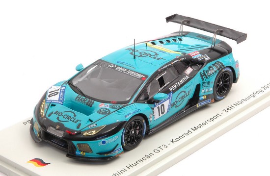 Immagine di LAMBORGHINI HURACAN GT3 N.10 24 H NURBURGRING 2018 DI MARTINO-BRUCK-KONR