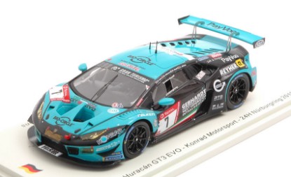Immagine di LAMBORGHINI HURACAN GT3 EVO N.7 24 H NURBURGRING MAPELLI-DI MARTINO-LYON