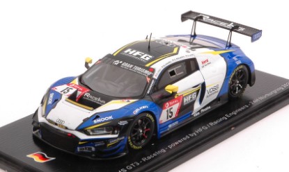 Immagine di AUDI R8 GT3 N.15 24 H NURBURGRING 2020 HENZELFREY-BOLLRATH-AUST 1:43