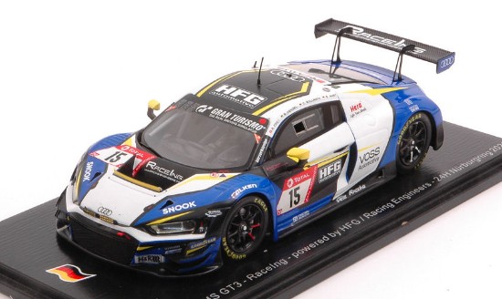 Immagine di AUDI R8 GT3 N.15 24 H NURBURGRING 2020 HENZELFREY-BOLLRATH-AUST 1:43