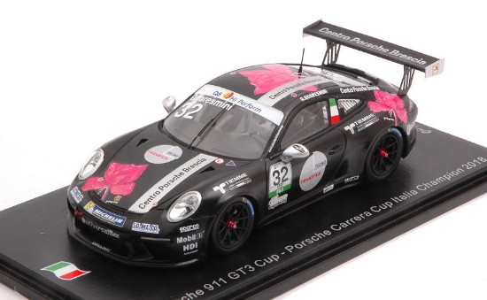 Immagine di PORSCHE 911 GT3 N.32 CARRERA CUP ITALIA CHAMPION 2018 G.QUARESMINI 1:43