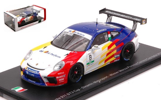 Immagine di PORSCHE 911 GT3 N.8 WINNER MONZA CUP ITALIA 2019 DIEGO BERTONELLI 1:43