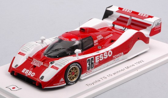 Immagine di TOYOTA TS010 N.36 WINNER 500 KM IN MINE 1992 G.LEES-J.LAMMERS 1:43