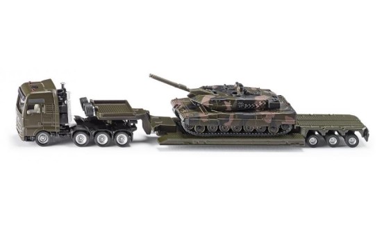 Immagine di CAMION PIANALE RIBASSATO W/TANK 1:87
