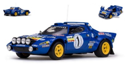 Immagine di LANCIA STRATOS HF N.1 2nd MONTE CARLO 1980 B.DARNICHE-A.MAHE  1:18