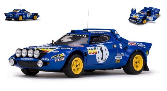 Immagine di LANCIA STRATOS HF N.1 2nd MONTE CARLO 1980 B.DARNICHE-A.MAHE  1:18