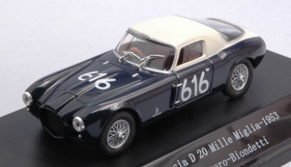Immagine di LANCIA D 20 N.616 8th MM 1953 BIONDETTI-BAROVERO 1:43