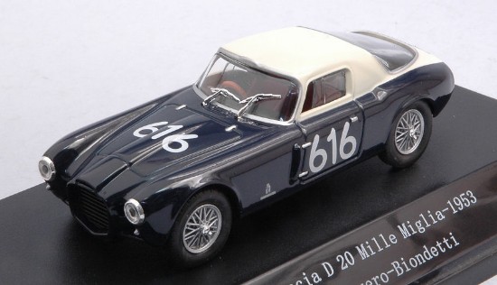 Immagine di LANCIA D 20 N.616 8th MM 1953 BIONDETTI-BAROVERO 1:43