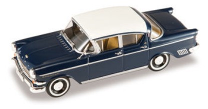 Immagine di OPEL KAPITAN 1958 BLUE/CREAM 1:43