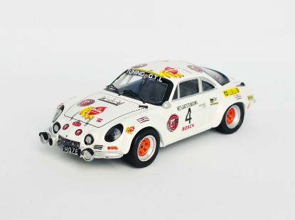 Immagine di ALPINE RENAULT A110 N.4 2nd YPRES RALLY 1974 PEDRO-SYMENS 1:43